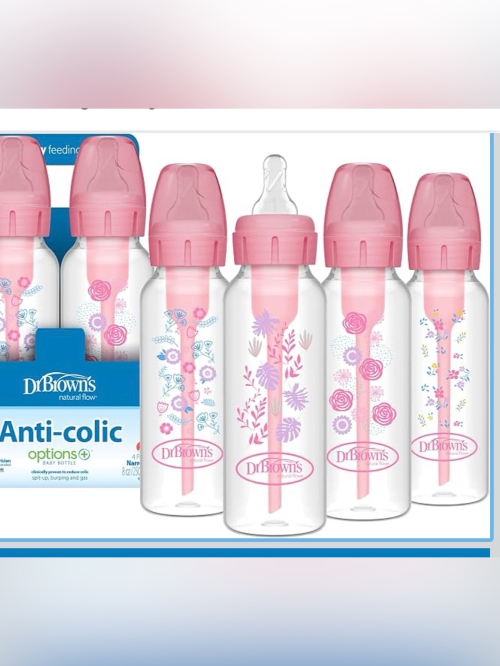 NWOT Dr. Brown's Natural Flow Anti-Colic
